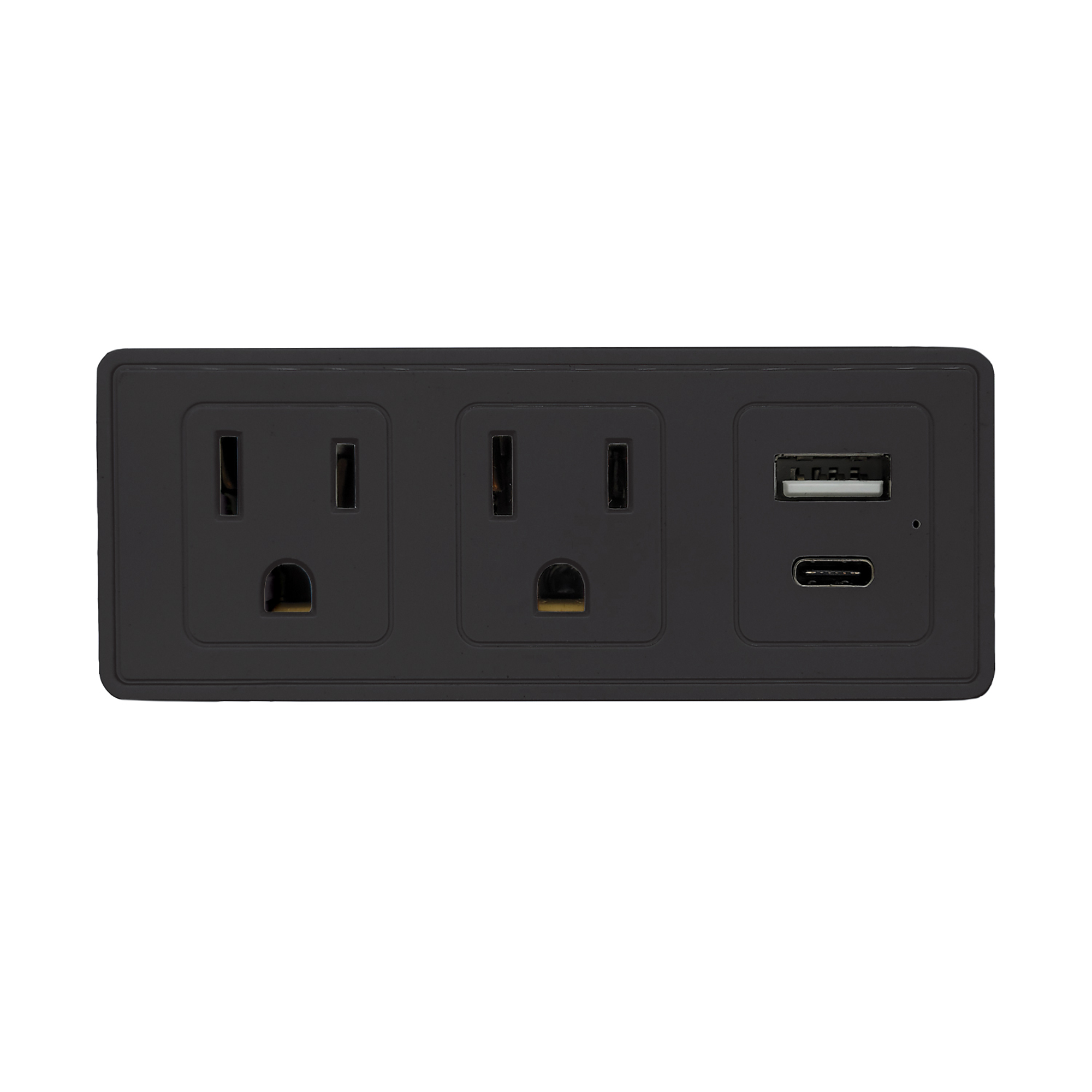 Lifeware, CIAO Tech 2 A/C Outlets + USB + TYPE C - Black, Model# CPATS01-041